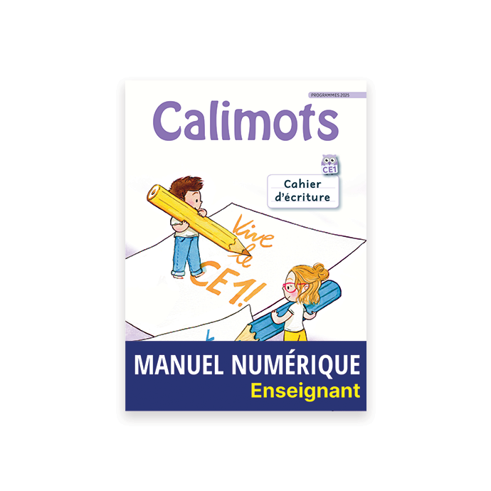 Le cahier numérique d'écriture
